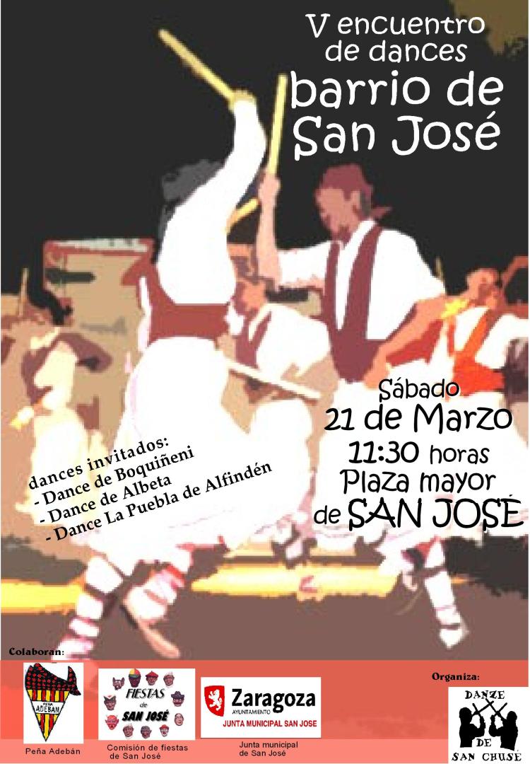 V Encuentro de Dances Barrio de San José